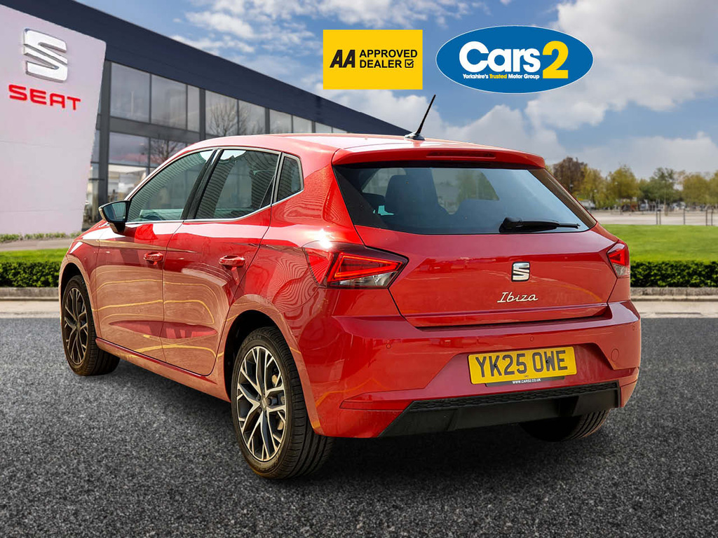 Seat Ibiza 1.0 Tsi 115 Xcellence Dsg YK25OWE Red #4