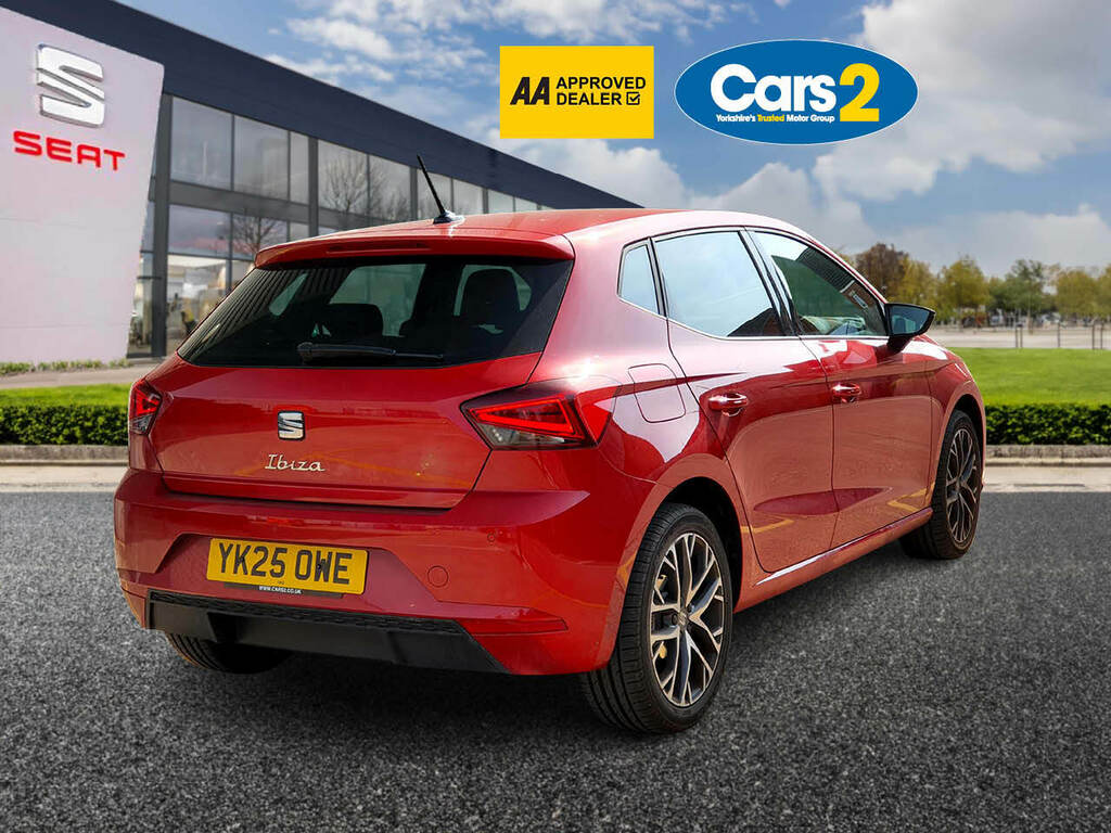 Seat Ibiza 1.0 Tsi 115 Xcellence Dsg YK25OWE Red #2