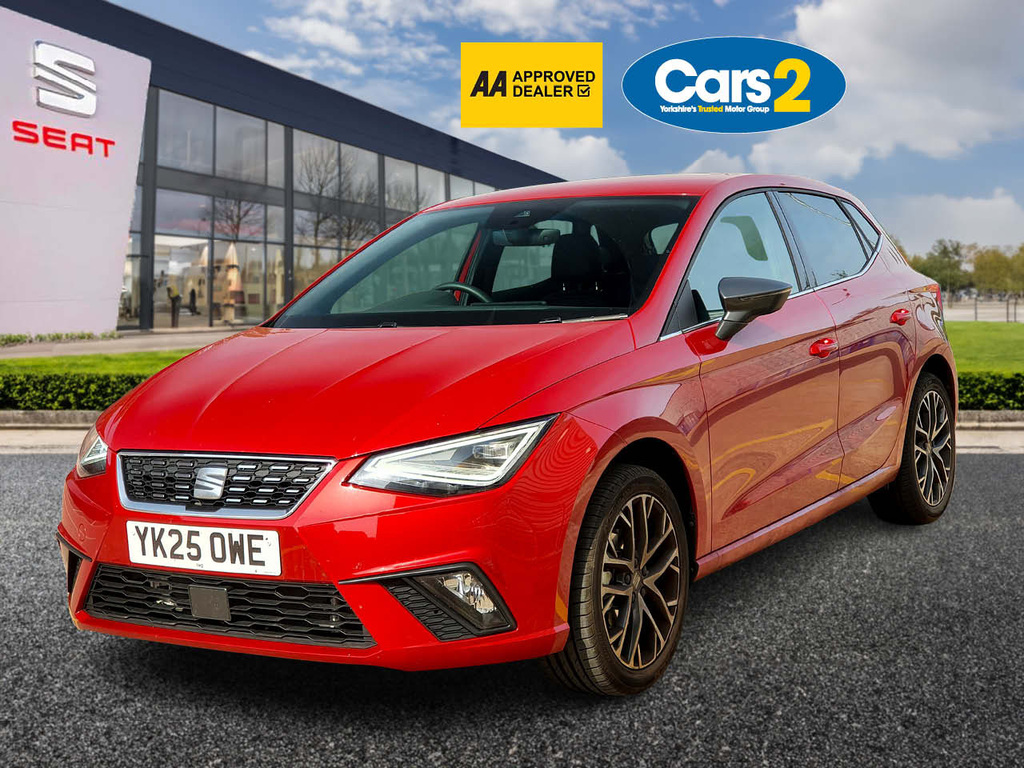 Seat Ibiza 1.0 Tsi 115 Xcellence Dsg YK25OWE Red #5