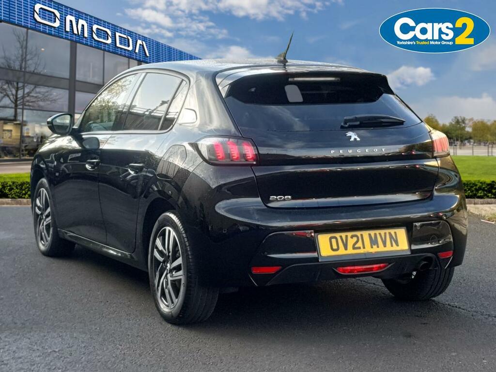 Peugeot 208 1.2 Puretech 100 Allure OV21MVN Black #5
