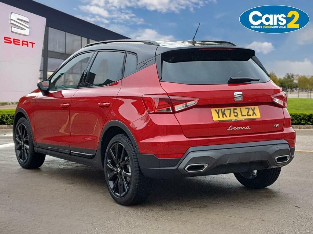 Seat Arona 1.0 Tsi 115 Fr Black Edition YK75LZX Red #5