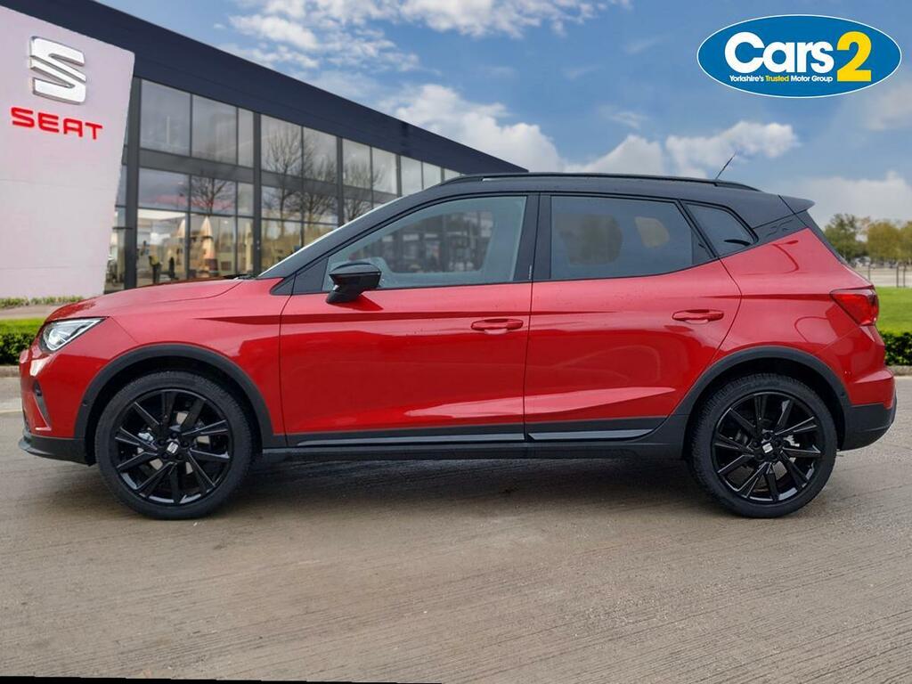Seat Arona 1.0 Tsi 115 Fr Black Edition YK75LZX Red #6