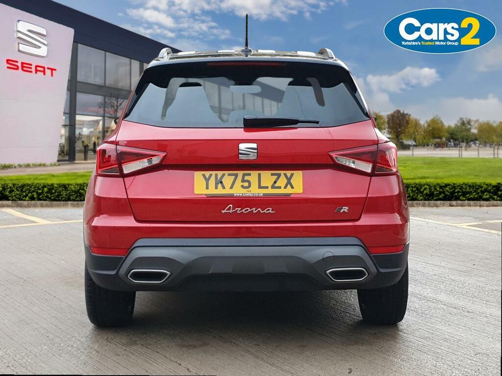 Seat Arona 1.0 Tsi 115 Fr Black Edition YK75LZX Red #4