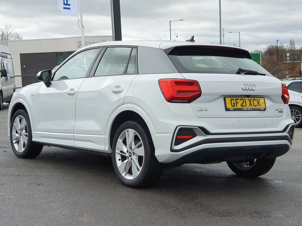 Audi Q2 35 Tdi Quattro S Line S Tronic GF21XCK White #5