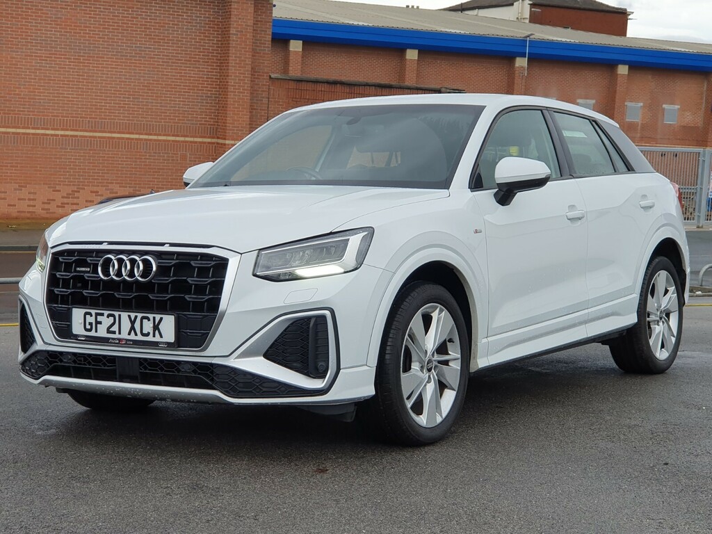 Audi Q2 35 Tdi Quattro S Line S Tronic GF21XCK White #3