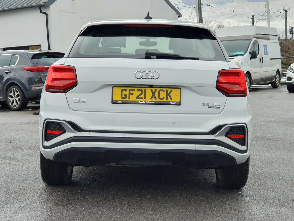 Audi Q2 35 Tdi Quattro S Line S Tronic GF21XCK White #6