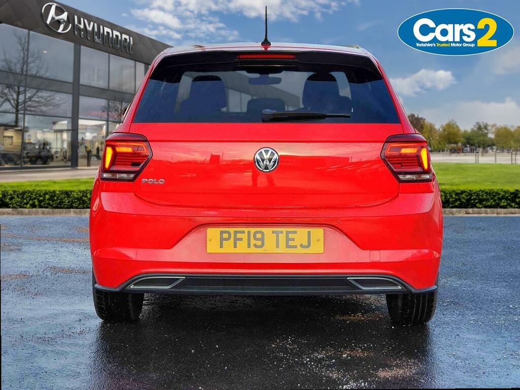 Volkswagen Polo 1.0 Tsi 95 R-line PF19TEJ Red #4