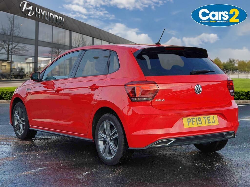Volkswagen Polo 1.0 Tsi 95 R-line PF19TEJ Red #5