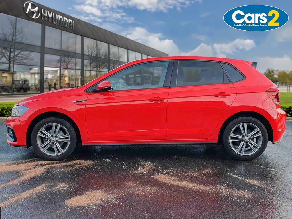 Volkswagen Polo 1.0 Tsi 95 R-line PF19TEJ Red #6