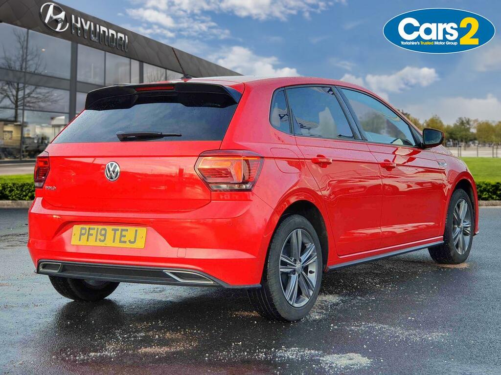 Volkswagen Polo 1.0 Tsi 95 R-line PF19TEJ Red #3
