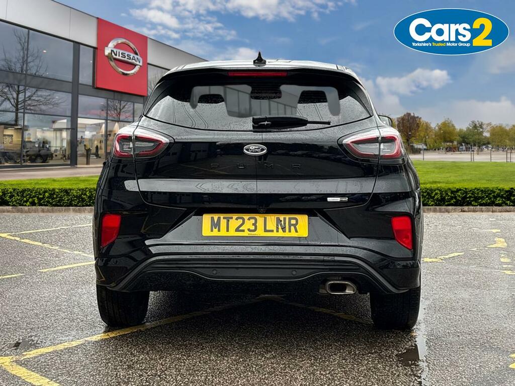 Ford Puma 1.0 Ecoboost Hybrid Mhev St-line X MT23LNR Black #4