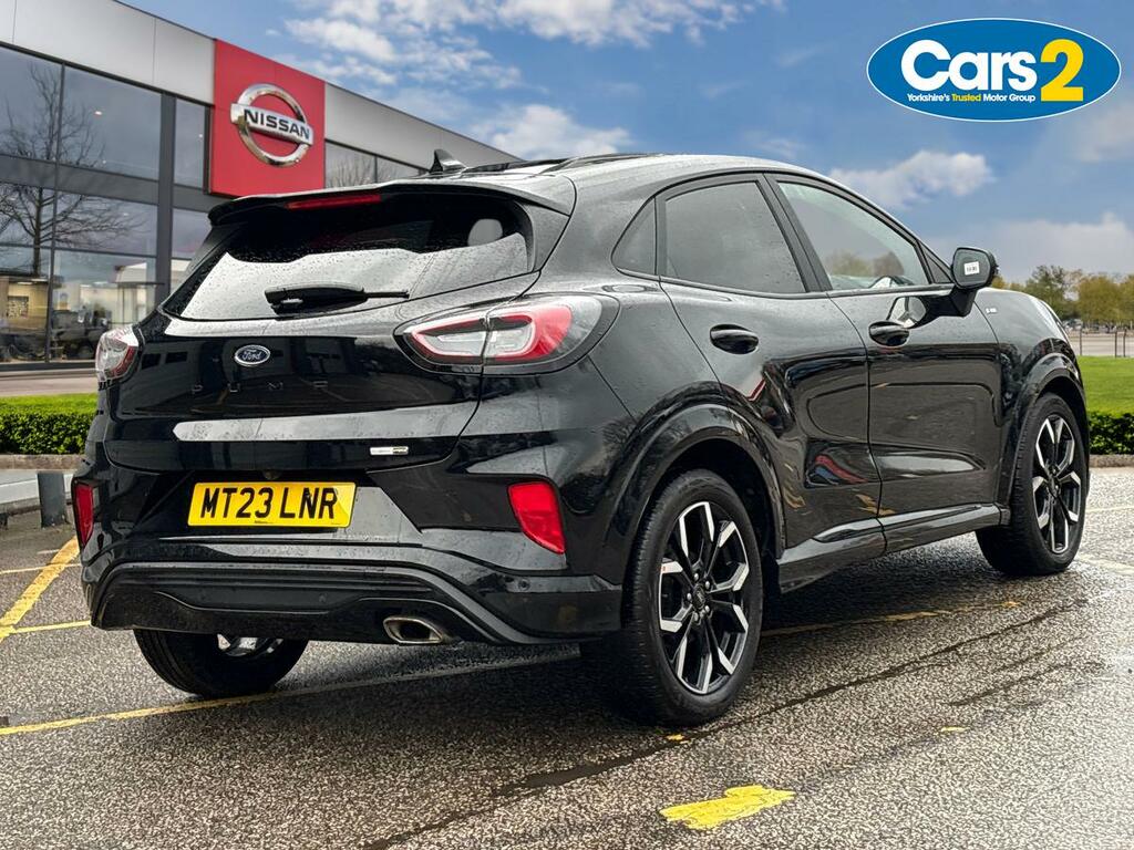 Ford Puma 1.0 Ecoboost Hybrid Mhev St-line X MT23LNR Black #3