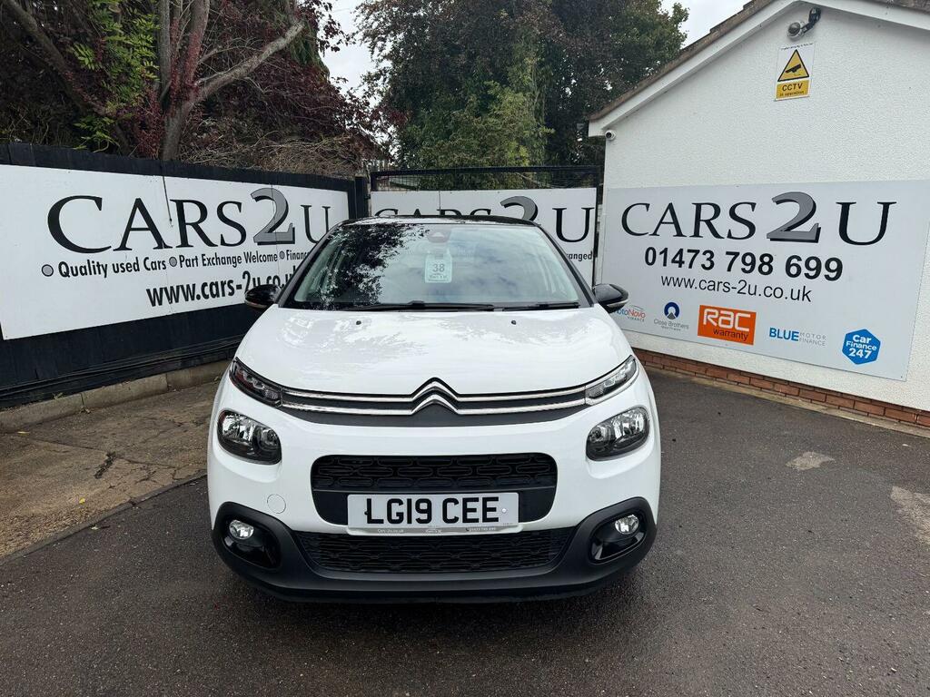 Citroen C3 Hatchback 1.2 Puretech Flair 2019 LG19CEE White #3
