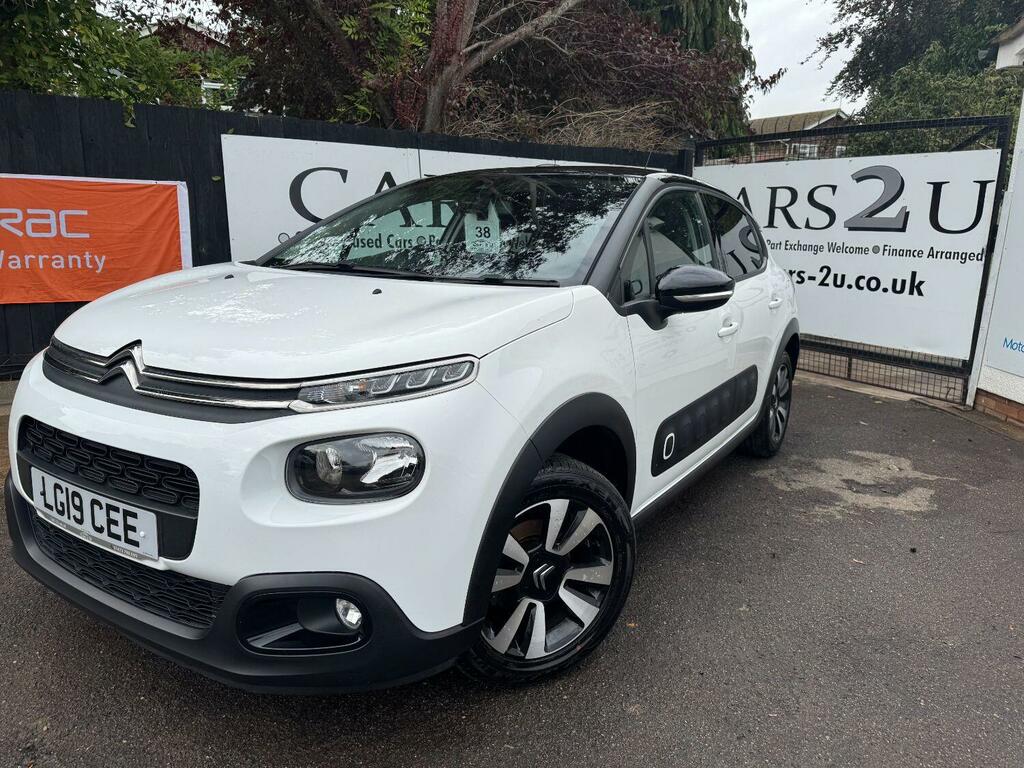 Citroen C3 Hatchback 1.2 Puretech Flair 2019 LG19CEE White #4