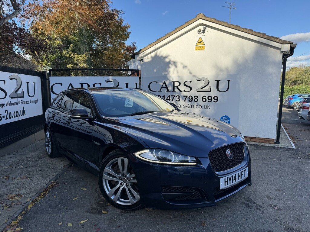 Jaguar XF Estate 3.0 D S V6 Portfolio 2014 Blue