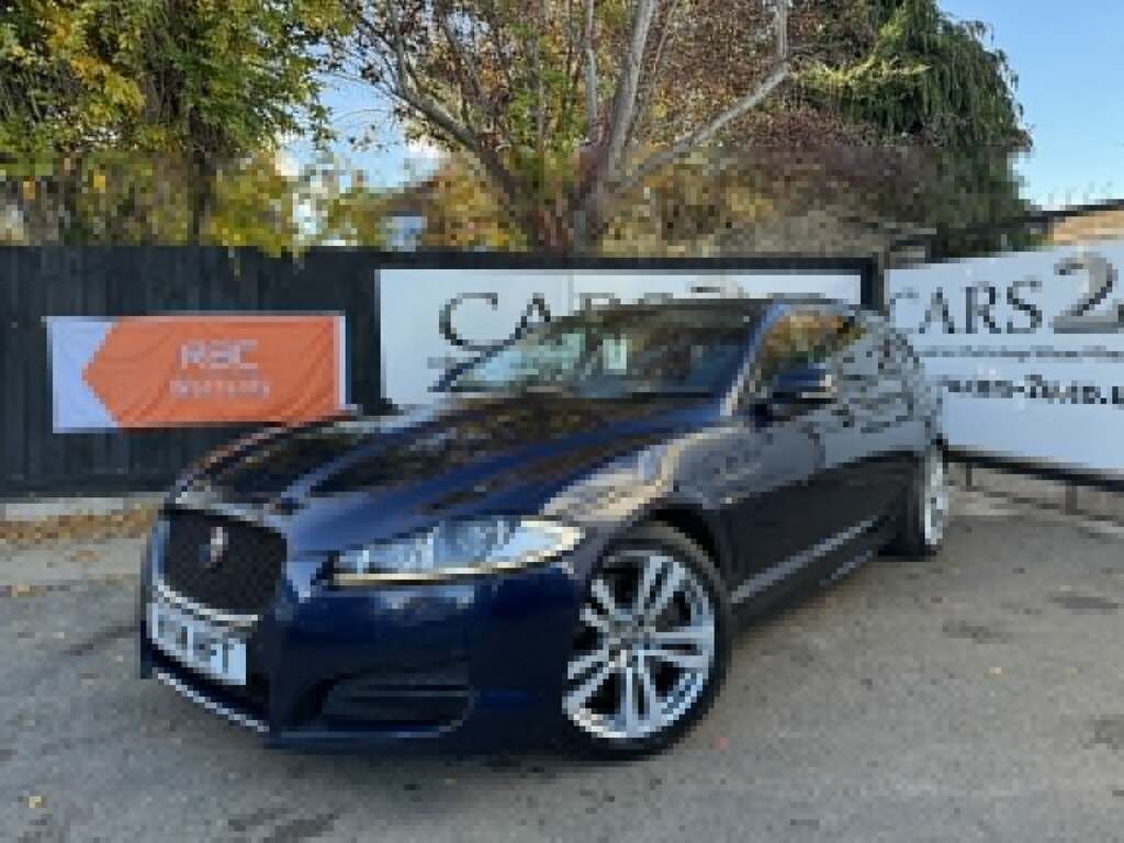 Jaguar XF Estate 3.0 D S V6 Portfolio 2014 HY14HFT Blue #5