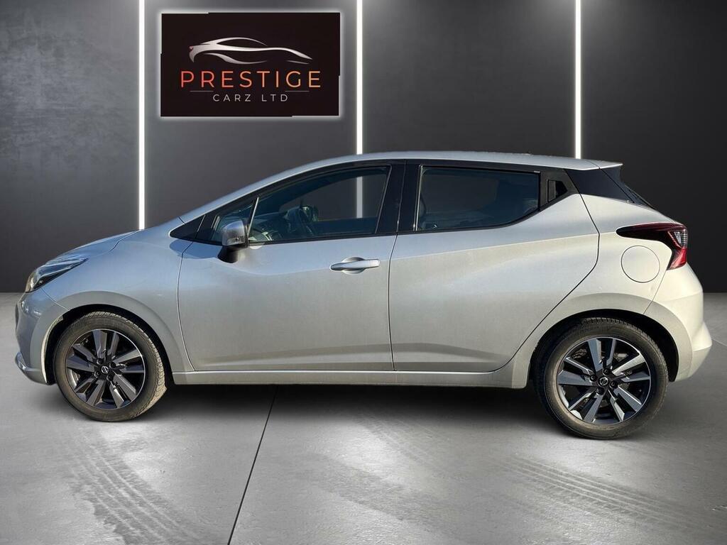 Nissan Micra Hatchback 1.0 Acenta Euro 6 201767 MA67VXE Silver #5