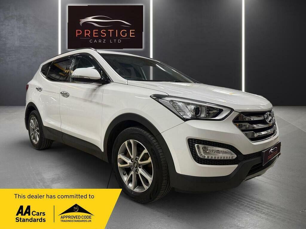 Hyundai Santa Fe Suv 2.2 Crdi Premium 4Wd Euro 5 7 Seat 2014 White