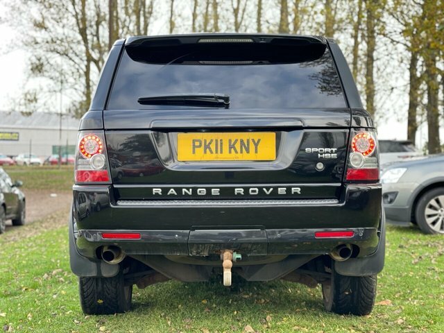 Land Rover Range Rover Sport 3L Tdv6 Hse PK11KNY Black #6