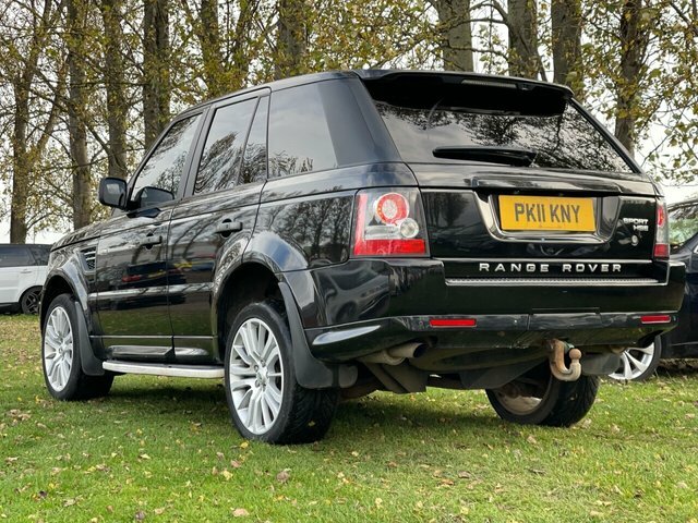 Land Rover Range Rover Sport 3L Tdv6 Hse PK11KNY Black #5