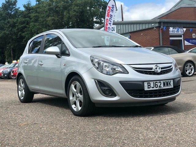 Vauxhall Corsa 1.2 BJ62WWK Silver