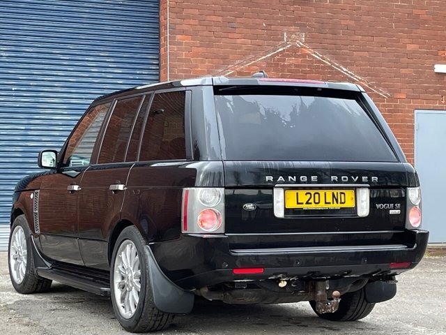 Land Rover Range Rover 3.6L Tdv8 Vogue Se Black #5
