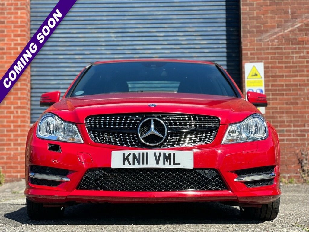 Mercedes-Benz C Class 2.1L C220 Cdi Blueefficiency Sport KN11VML Red #2