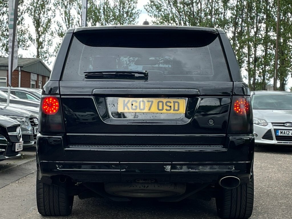 Land Rover Range Rover Sport 2.7L Tdv6 Sport Hse Black #6
