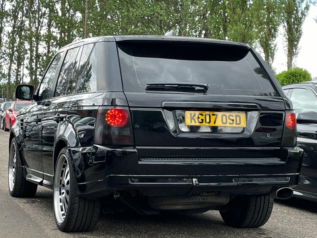 Land Rover Range Rover Sport 2.7L Tdv6 Sport Hse Black #5