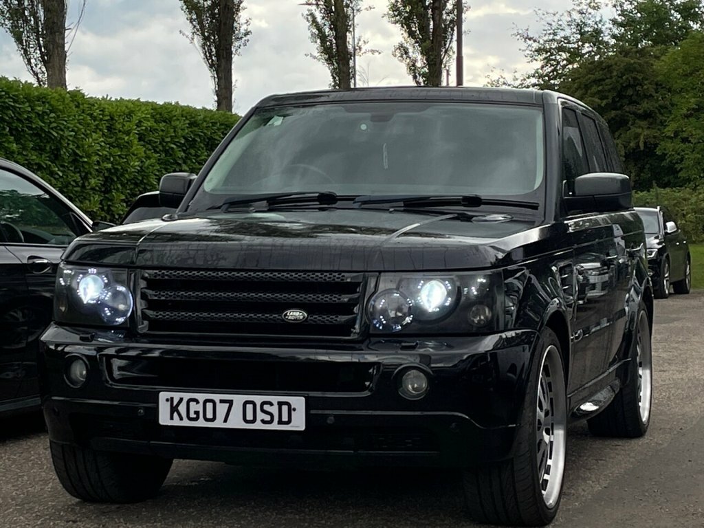 Land Rover Range Rover Sport 2.7L Tdv6 Sport Hse Black #3