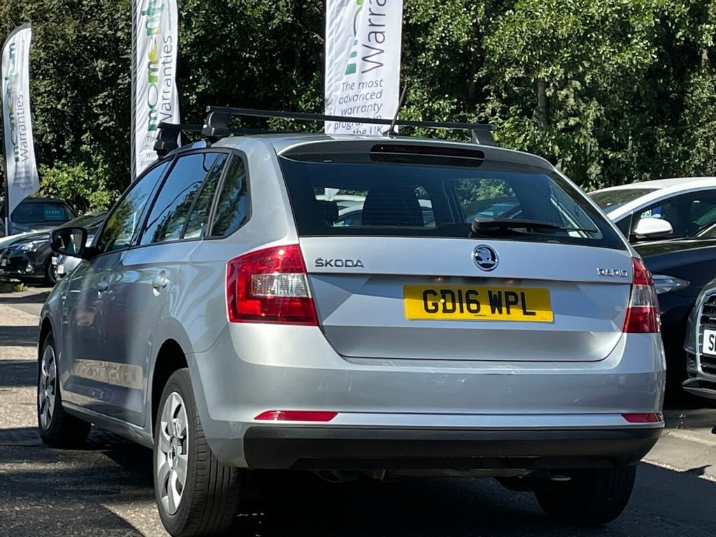 Skoda Rapid Spaceback 1.4L Spaceback S Tdi Silver #5