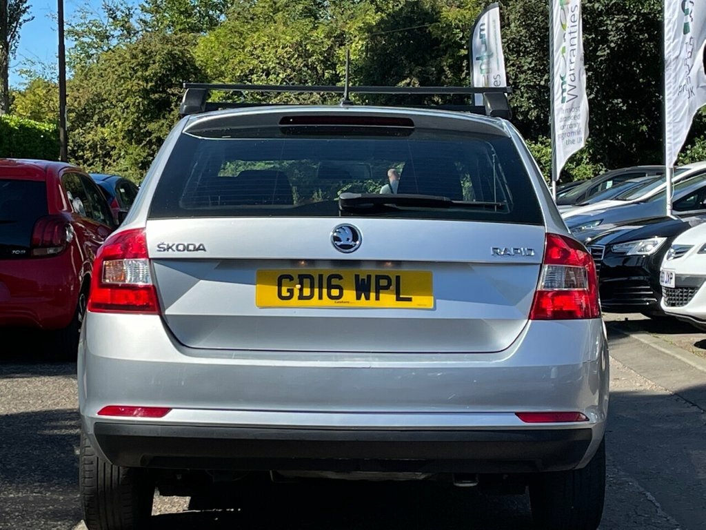Skoda Rapid Spaceback 1.4L Spaceback S Tdi Silver #6