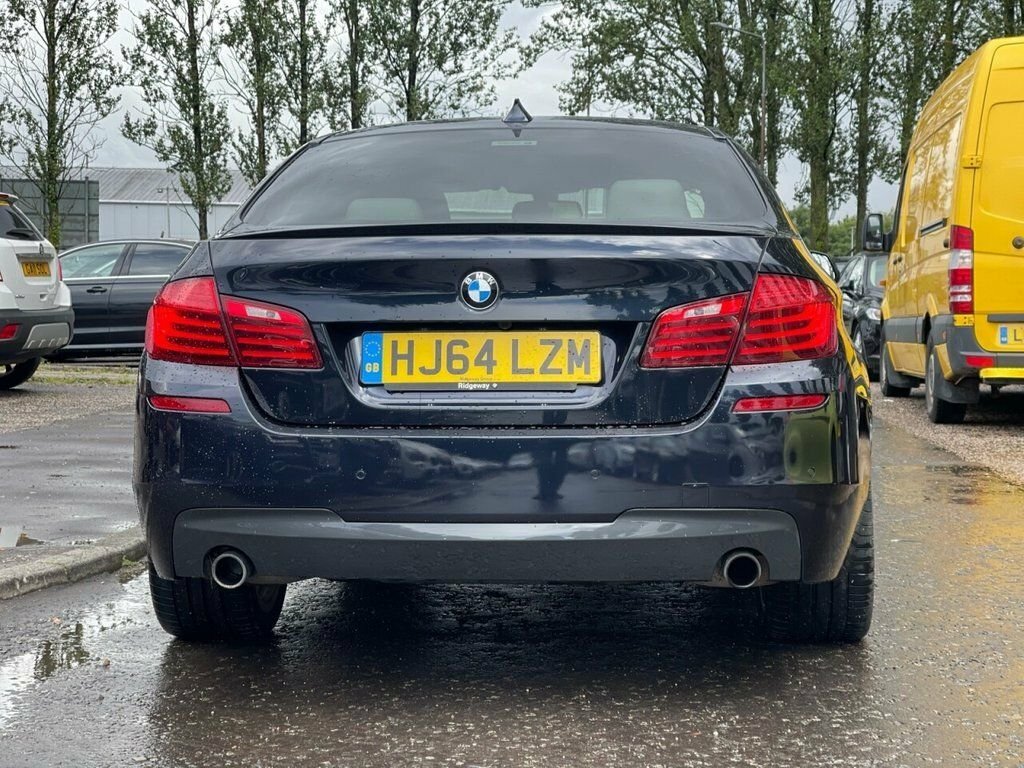 BMW 5 Series 3L Activehybrid 5 M Sport Black #4