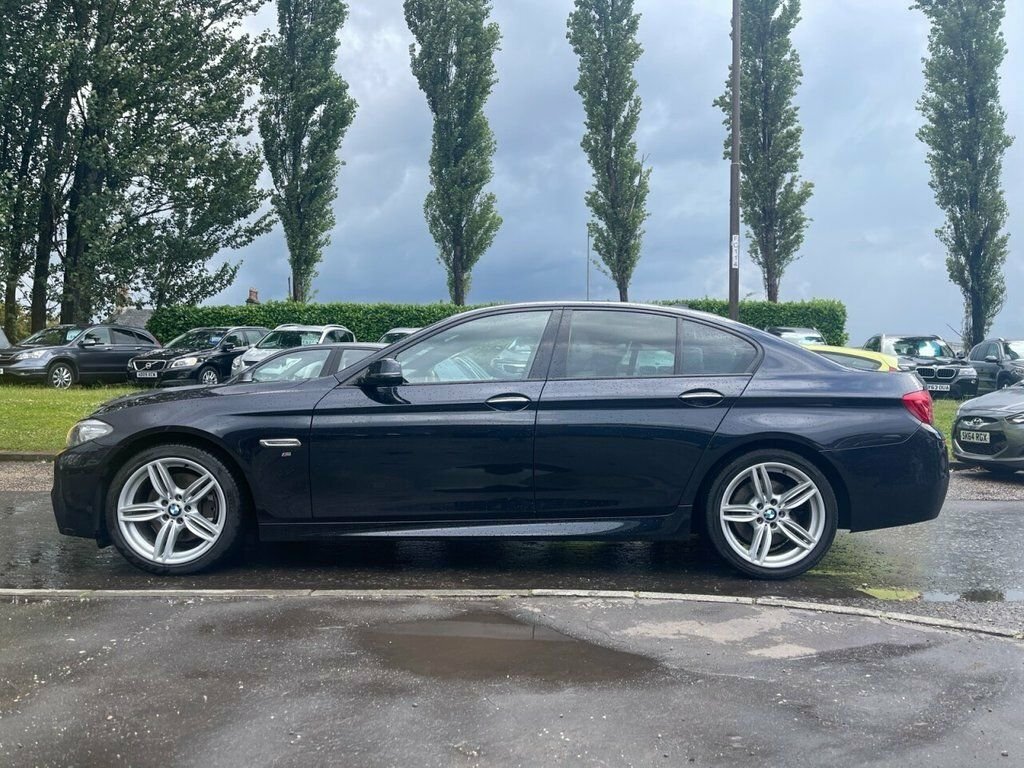 BMW 5 Series 3L Activehybrid 5 M Sport Black #3