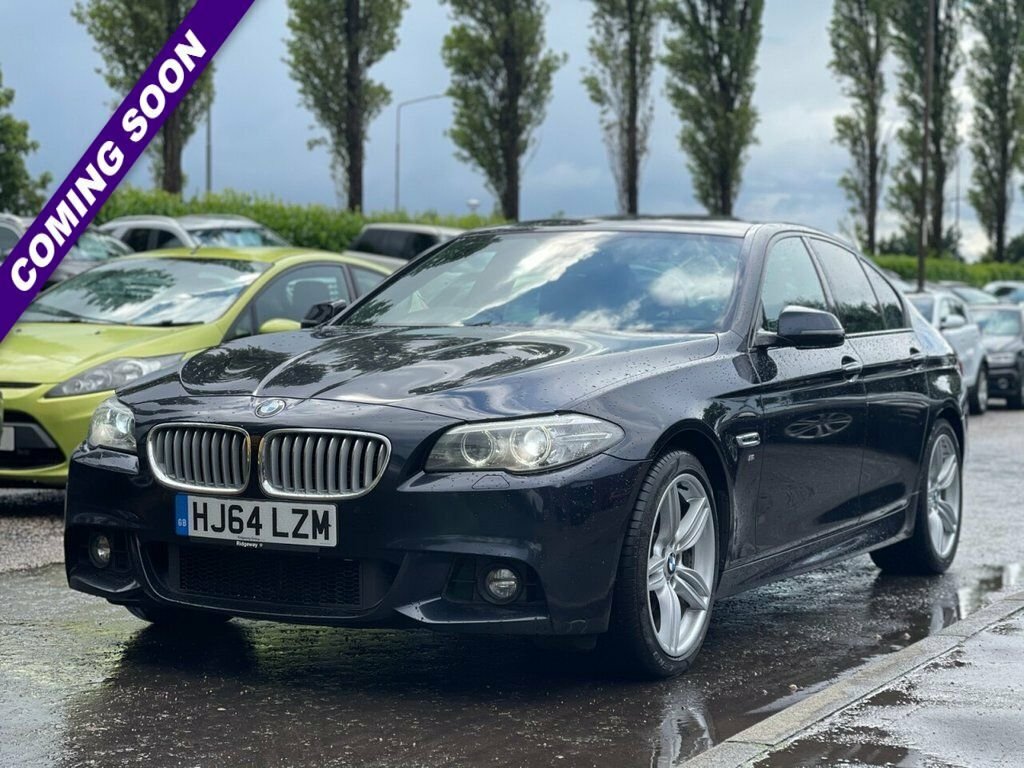 BMW 5 Series 3L Activehybrid 5 M Sport Black #2