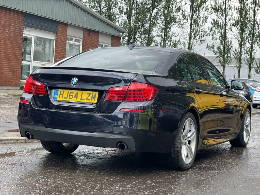BMW 5 Series 3L Activehybrid 5 M Sport Black #5