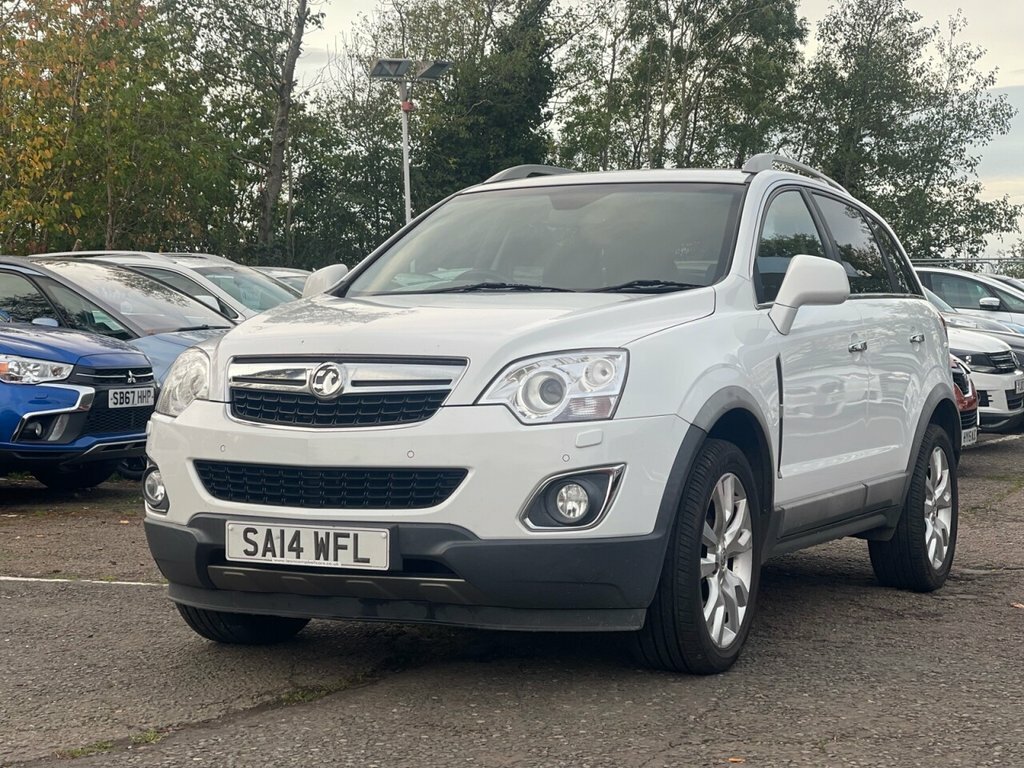 Vauxhall Antara 2.2L Se Nav Cdti Ss SA14WFL White #3