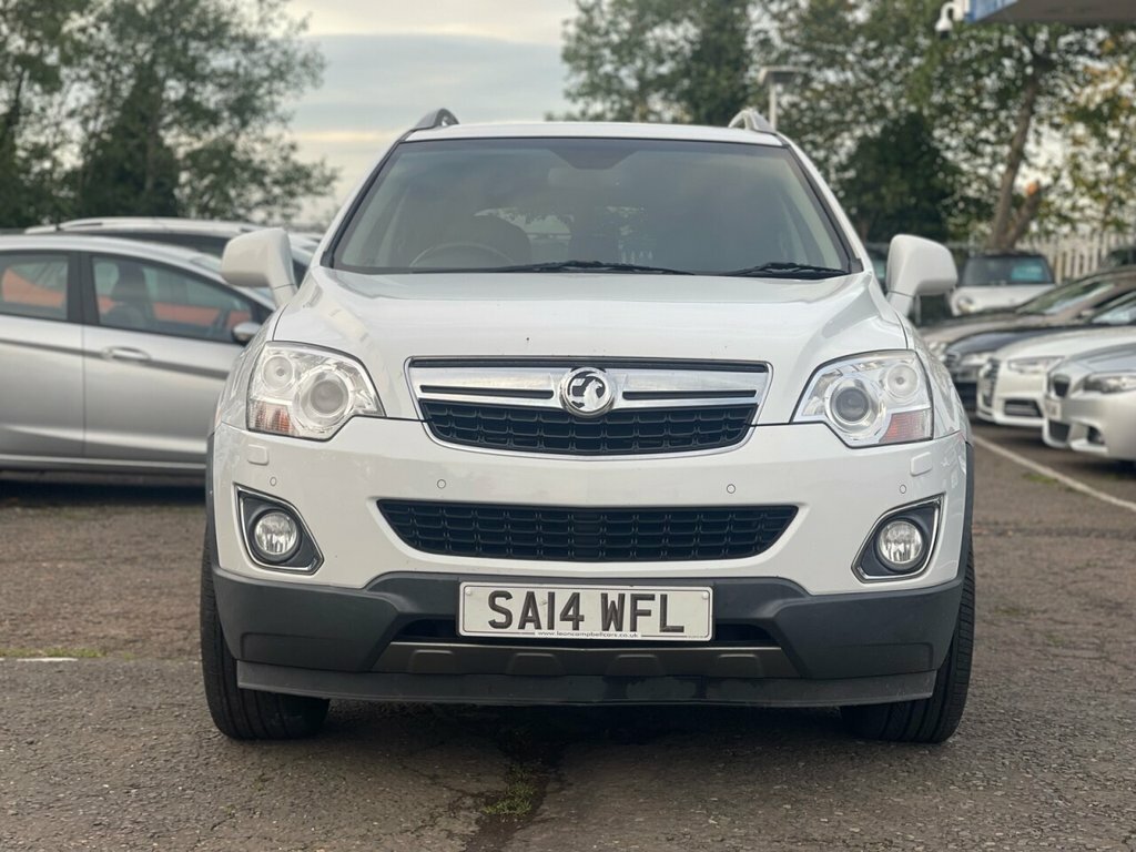 Vauxhall Antara 2.2L Se Nav Cdti Ss SA14WFL White #2