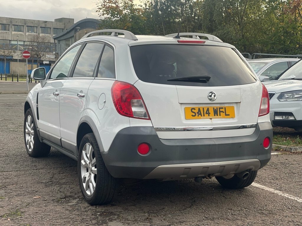 Vauxhall Antara 2.2L Se Nav Cdti Ss SA14WFL White #5