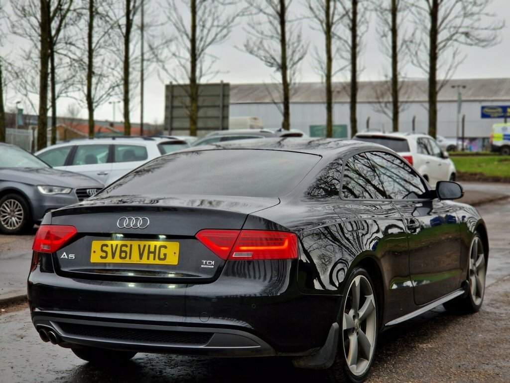 Audi A5 2L Tdi Quattro Black Edition SV61VHG Black #4