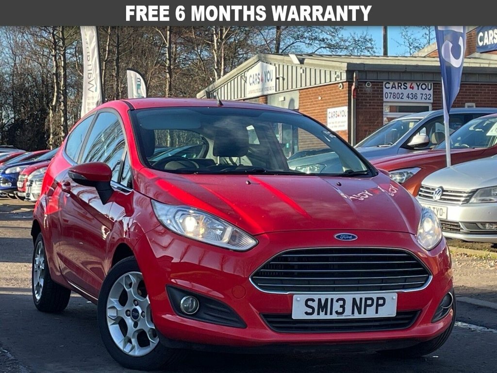 Ford Fiesta 1L Zetec Red