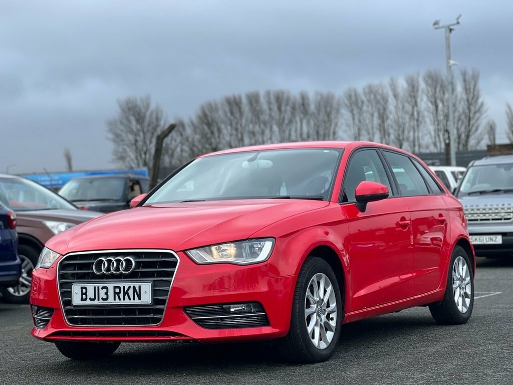 Audi A3 2L Tdi Se BJ13RKN Red #3
