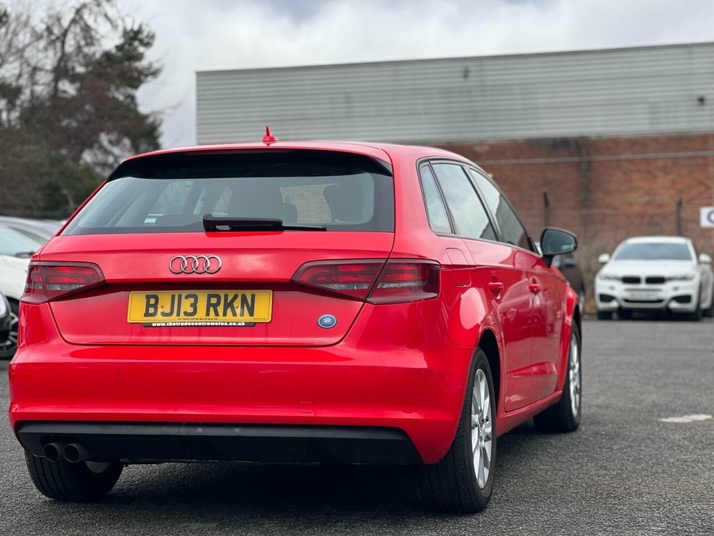 Audi A3 2L Tdi Se BJ13RKN Red #6