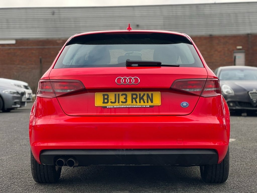 Audi A3 2L Tdi Se BJ13RKN Red #4