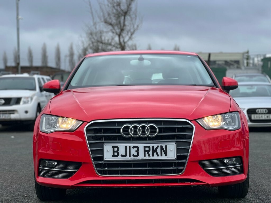 Audi A3 2L Tdi Se BJ13RKN Red #2