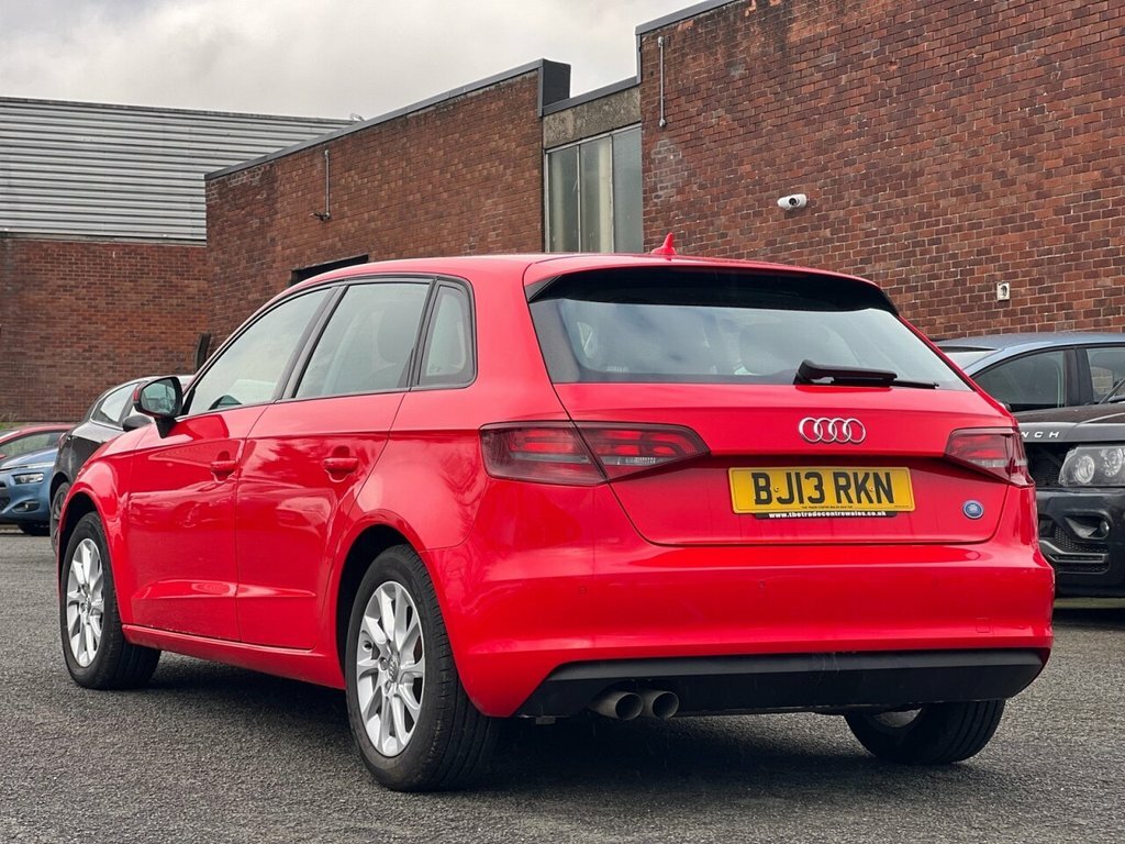 Audi A3 2L Tdi Se BJ13RKN Red #5