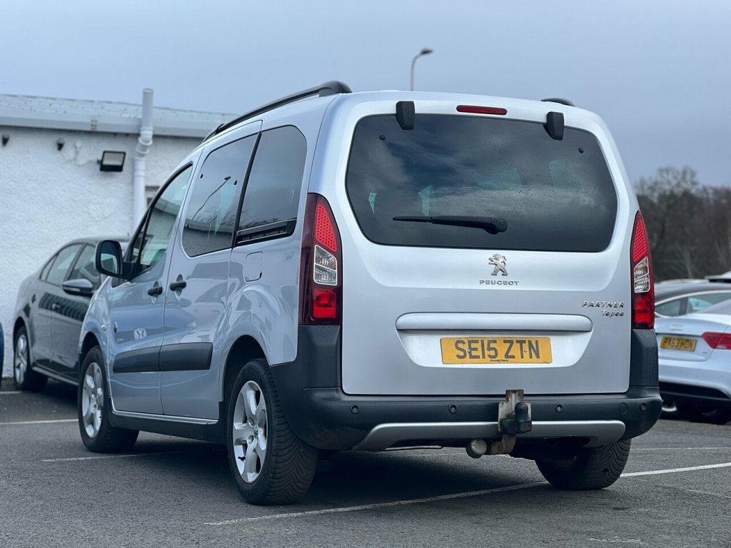 Peugeot Partner Tepee 1.6 Hdi Tepee Outdoor 112 Bhp SE15ZTN Silver #4