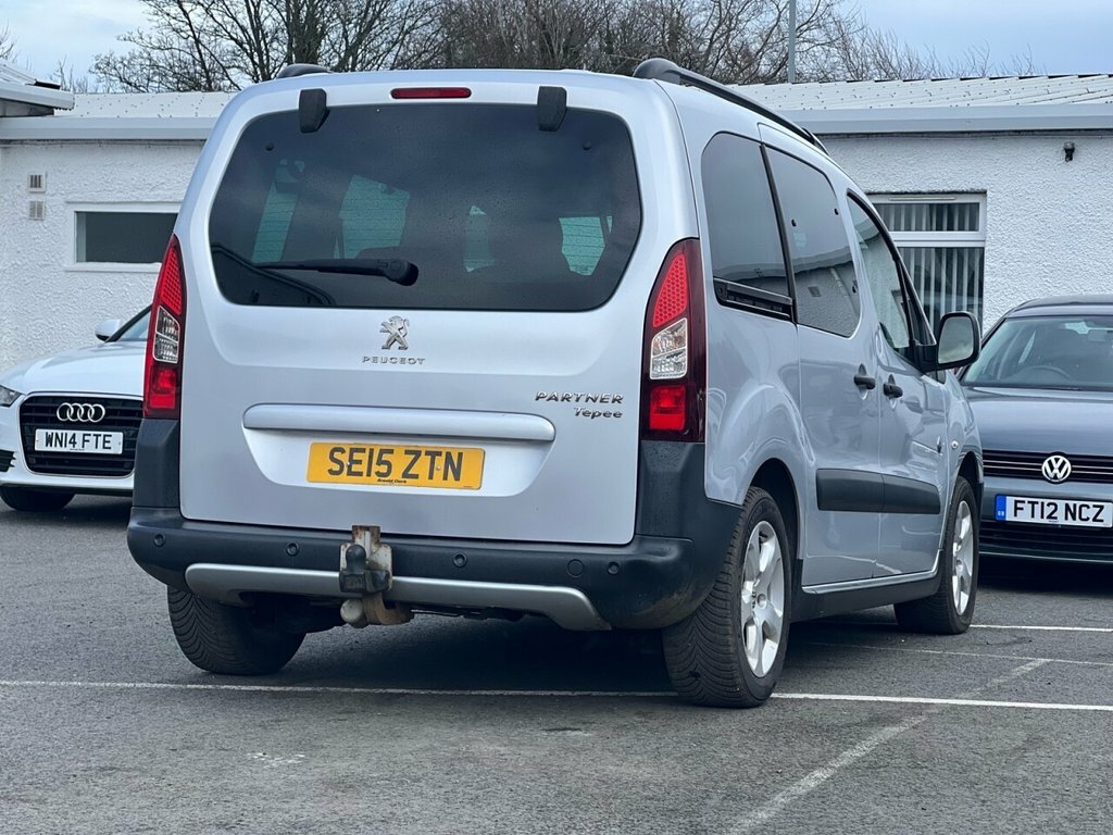 Peugeot Partner Tepee 1.6 Hdi Tepee Outdoor 112 Bhp SE15ZTN Silver #6