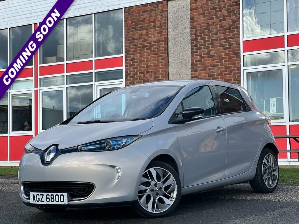 Renault Zoe Dynamique Nav 92 Bhp Grey