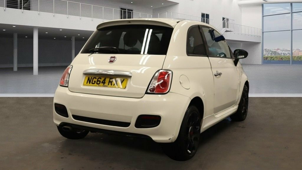 Fiat 500 1.2 S 69 Bhp NG64RXY White #3